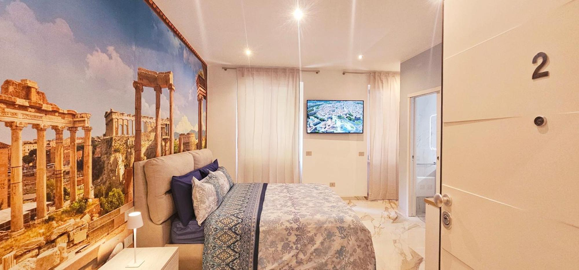 Il Magnifico Superior Rooms 400M From Tiburtina Railway Station And 290M From Metro Exterior foto