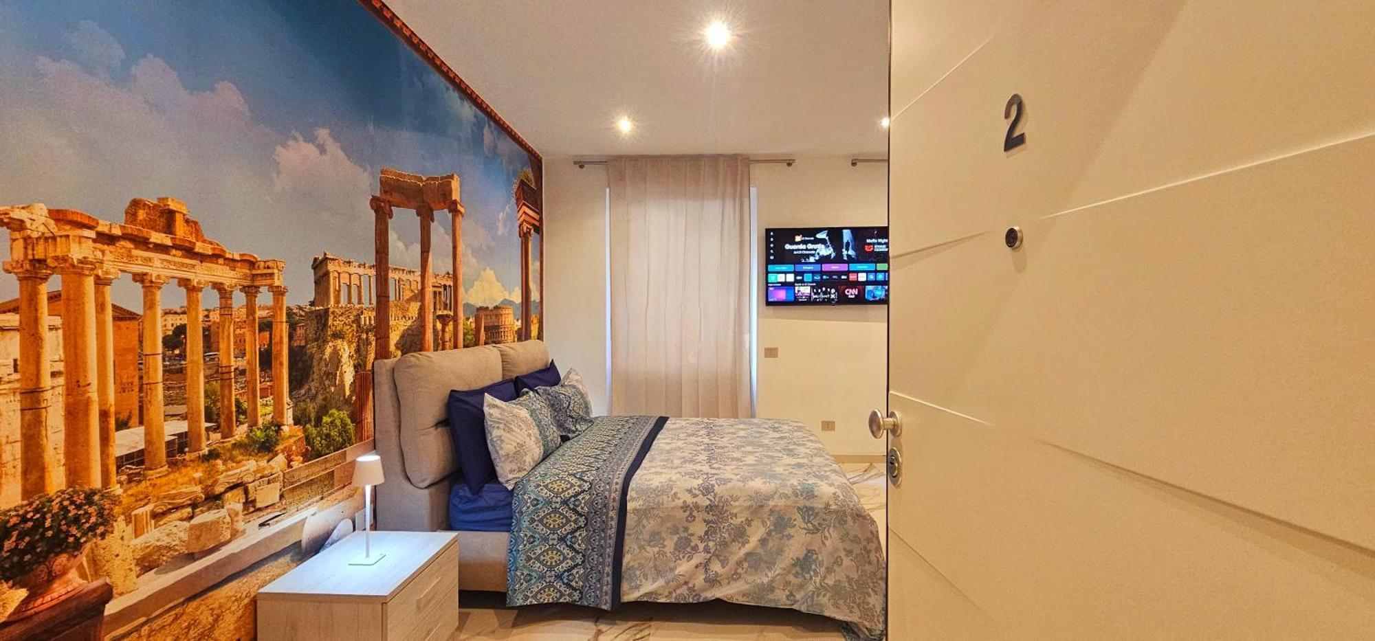 Il Magnifico Superior Rooms 400M From Tiburtina Railway Station And 290M From Metro Exterior foto